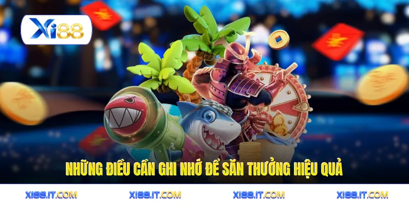 Những điều cần ghi nhớ để săn thưởng hiệu quả